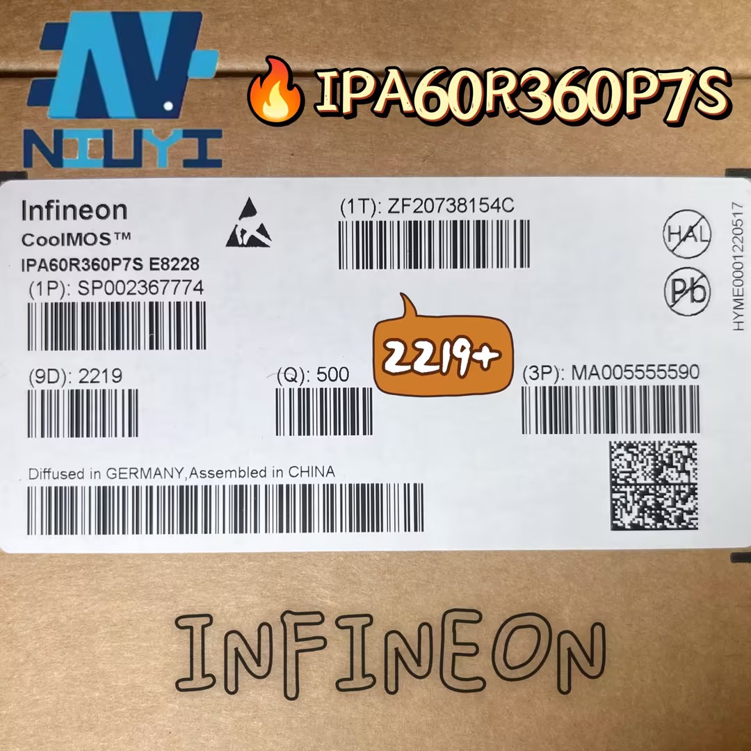 INFINEON IPA60R360P7S TO-220 21+ One-stop Purchase from Trustworthy Electronic Parts Distributor