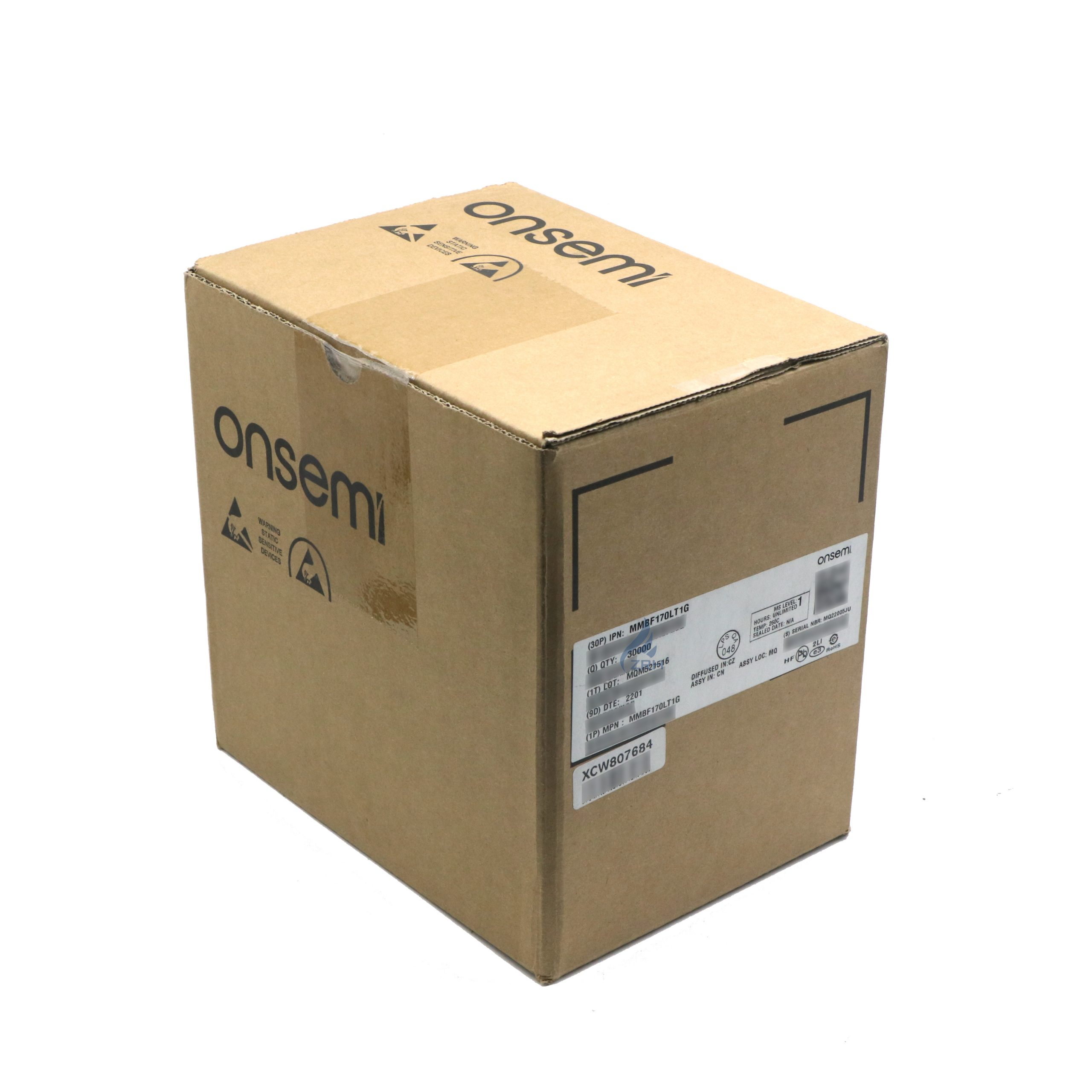 ON MMBF170LT1G SOT-23 2152+ One-stop Purchase from Trustworthy Electronic Parts Distributor - 图片 2