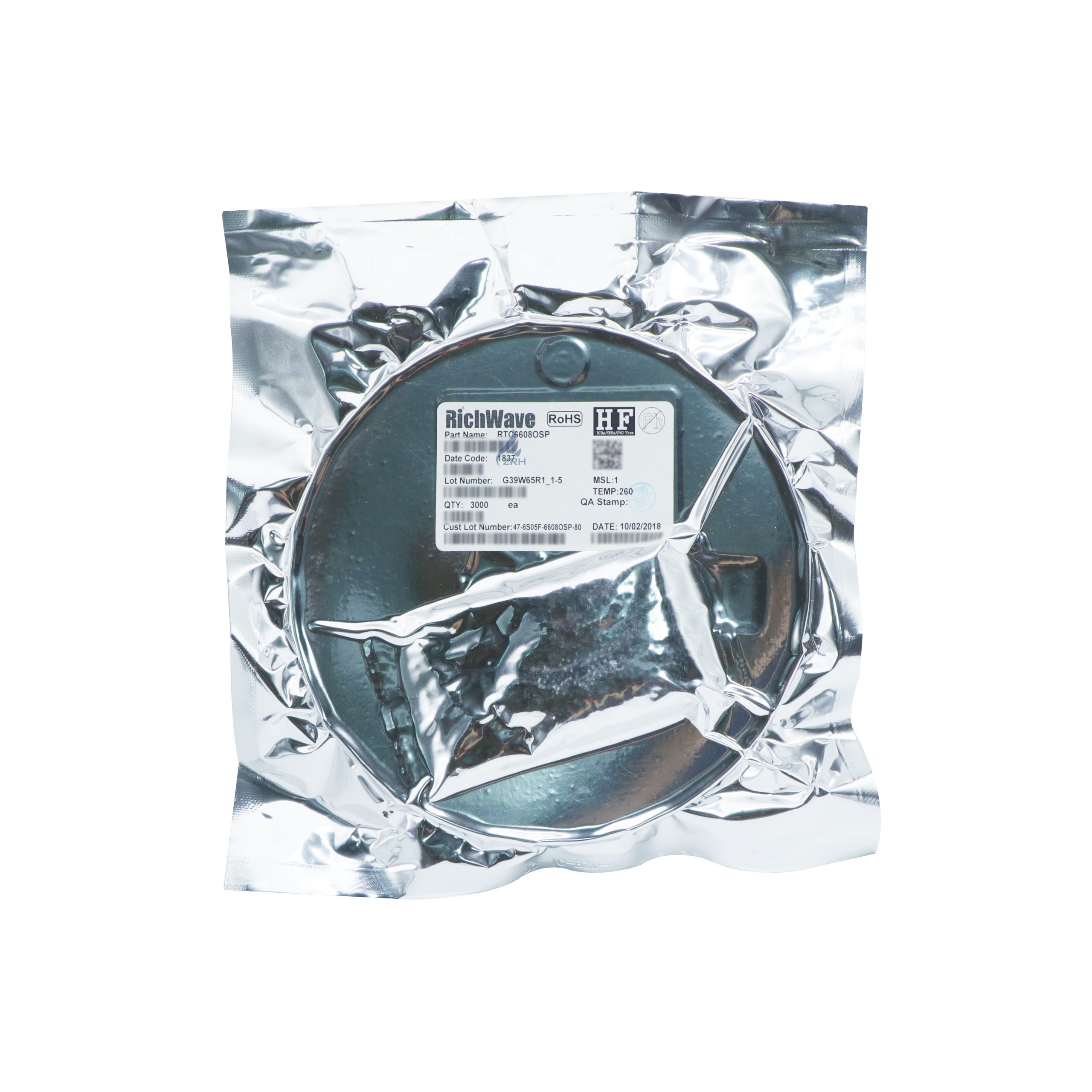 RICHWAVE RTC6608OSP QFN-6 18+ One-stop Purchase from Trustworthy Electronic Parts Distributor