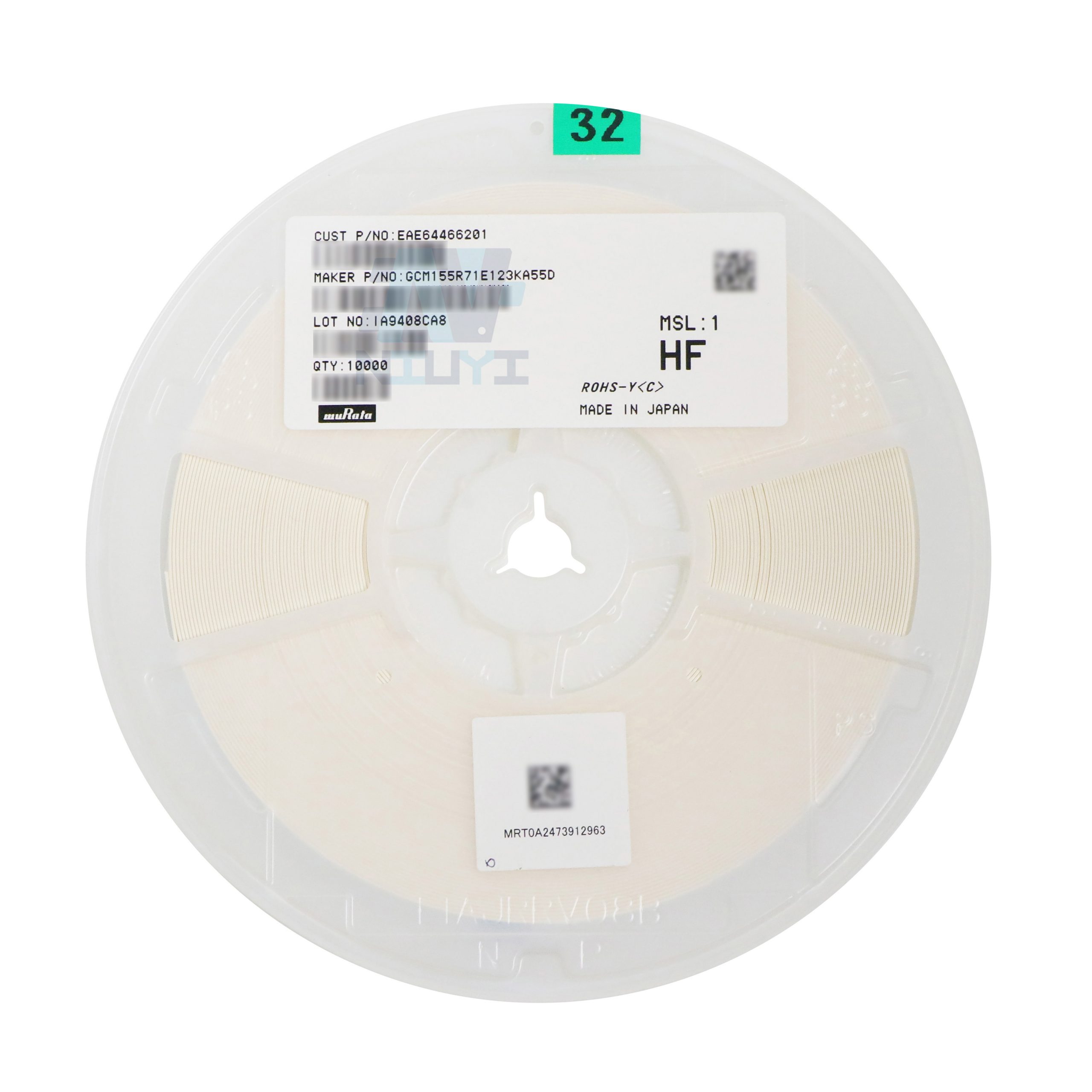 MURATA GCM155R71E123KA55D SMD-0402 21+ One-stop Purchase from Trustworthy Electronic Parts Distributor