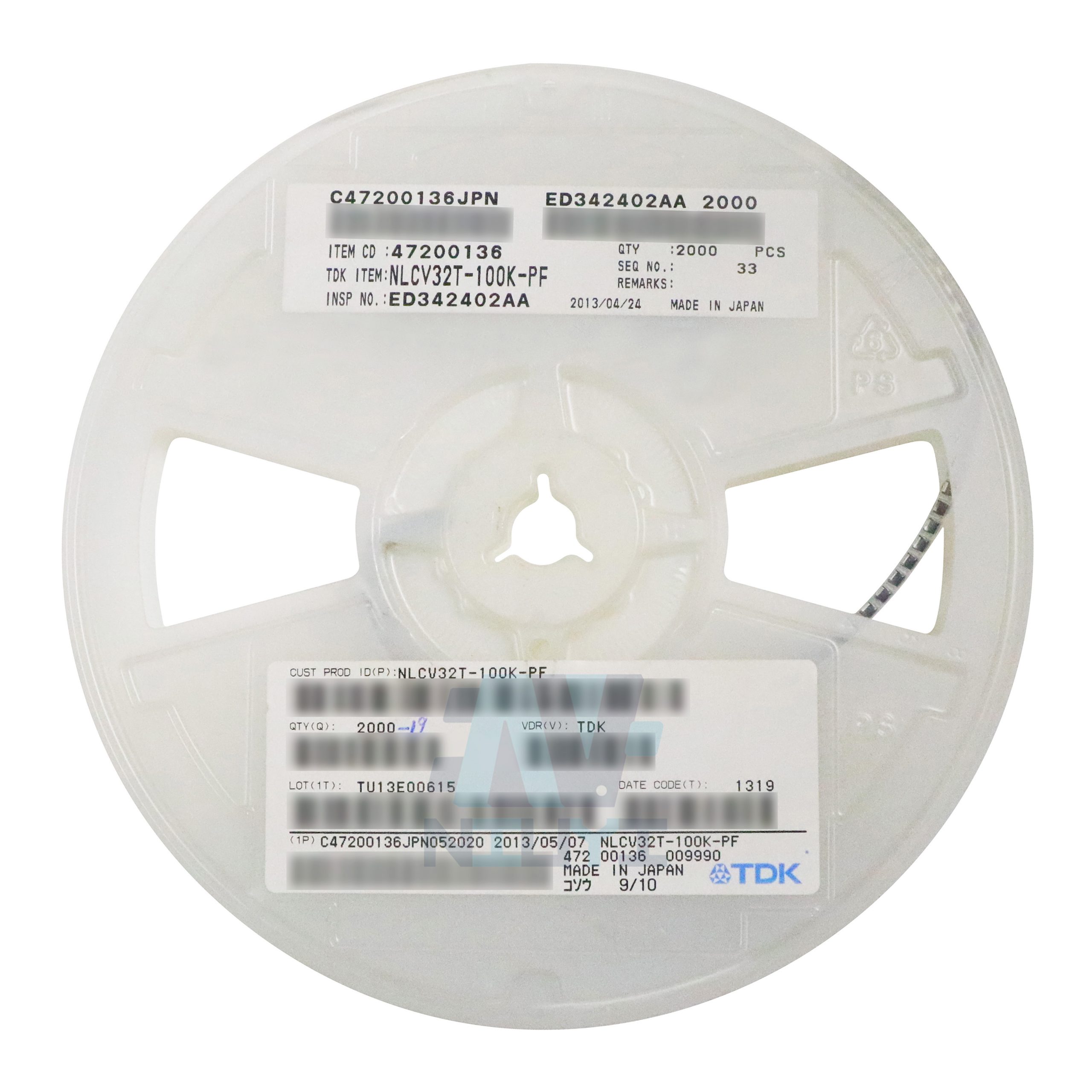 TDK NLCV32T-100K-PF SMD-1210 13+ One-stop Purchase from Trustworthy Electronic Parts Distributor - 图片 6