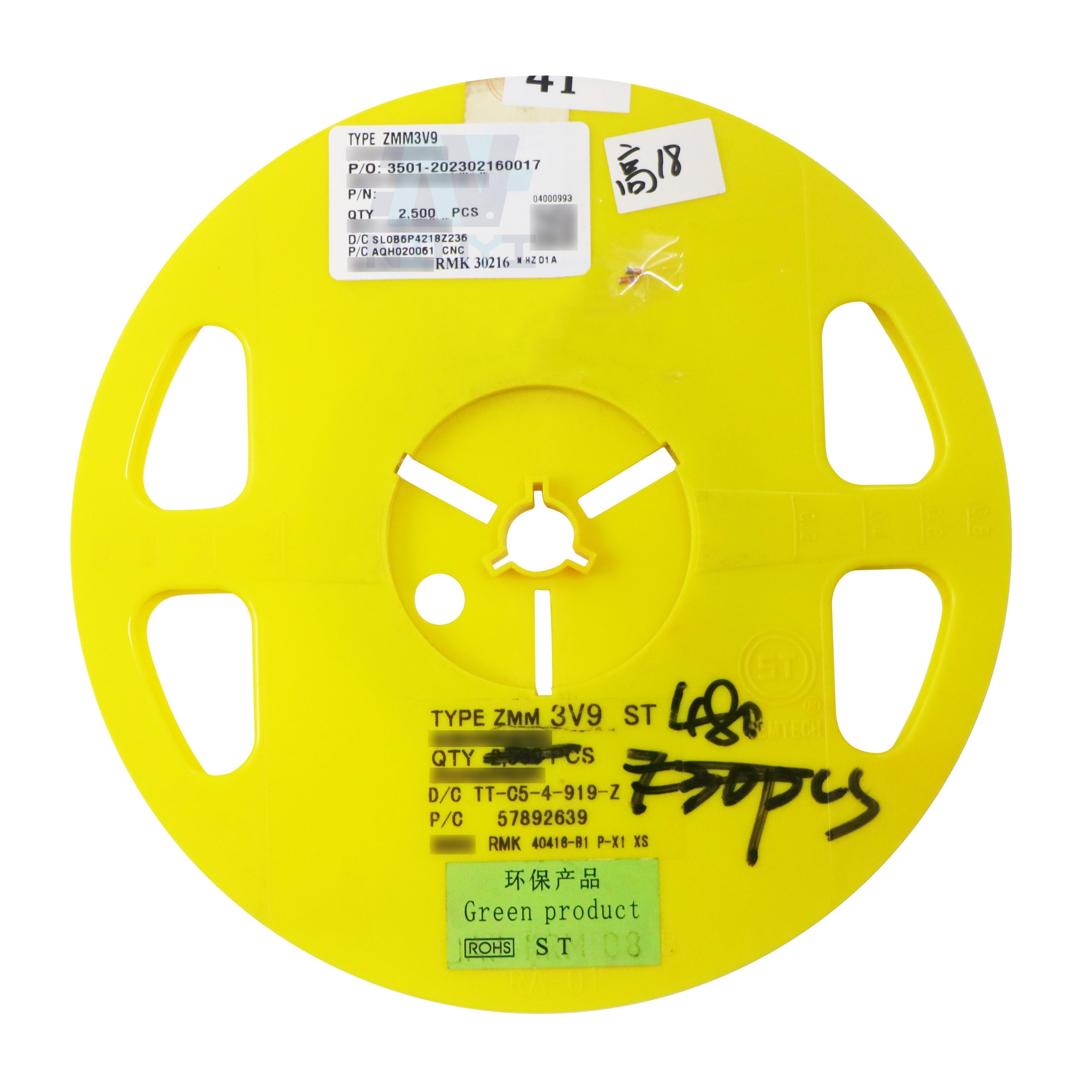 STM ZMM3V9HSA LL-34 09+ One-stop Purchase from Trustworthy Electronic Parts Distributor