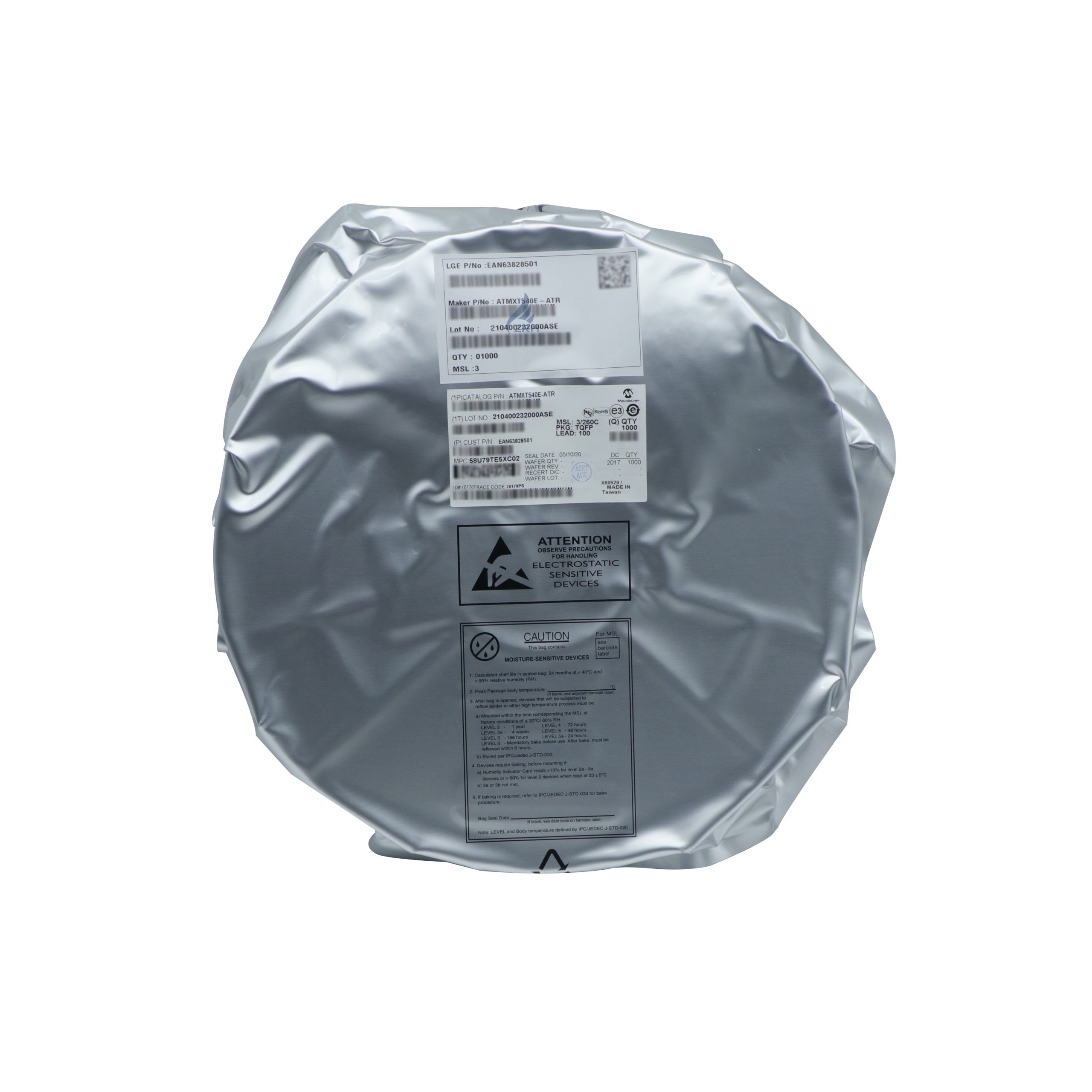 ATMEL ATMXT540E-ATR TQFP-100 17+ One-stop Purchase from Trustworthy Electronic Parts Distributor - 图片 7