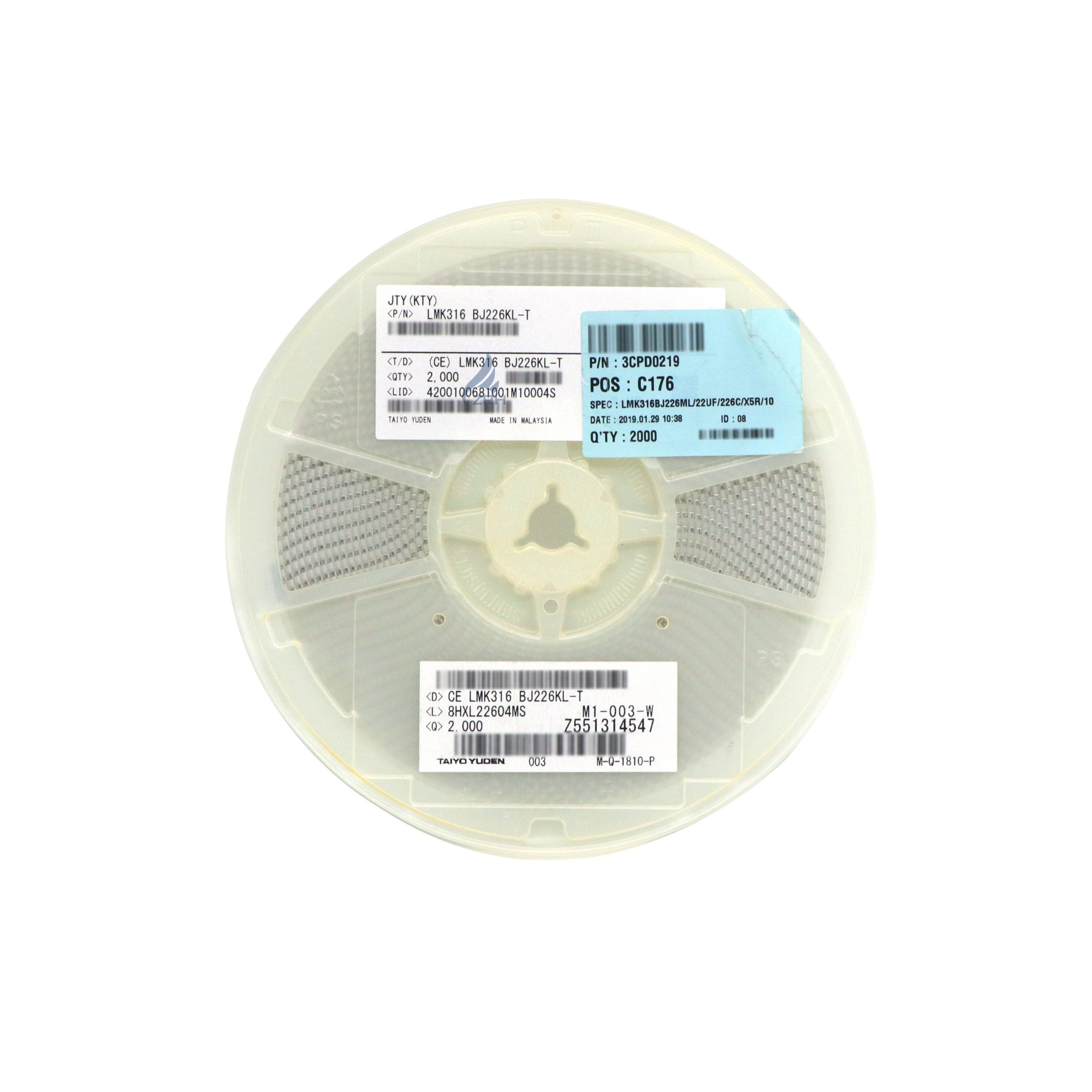 TAIYO LMK316BJ226KL-T SMD-1206 18+ One-stop Purchase from Trustworthy Electronic Parts Distributor