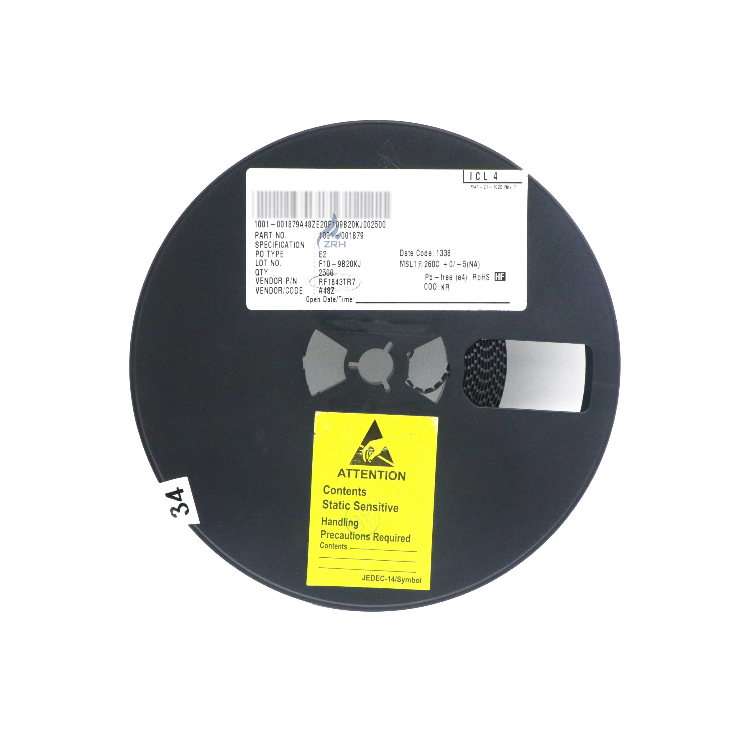 RFMD RF1643TR7 QFN-12 13+ One-stop Purchase from Trustworthy Electronic Parts Distributor - 图片 6