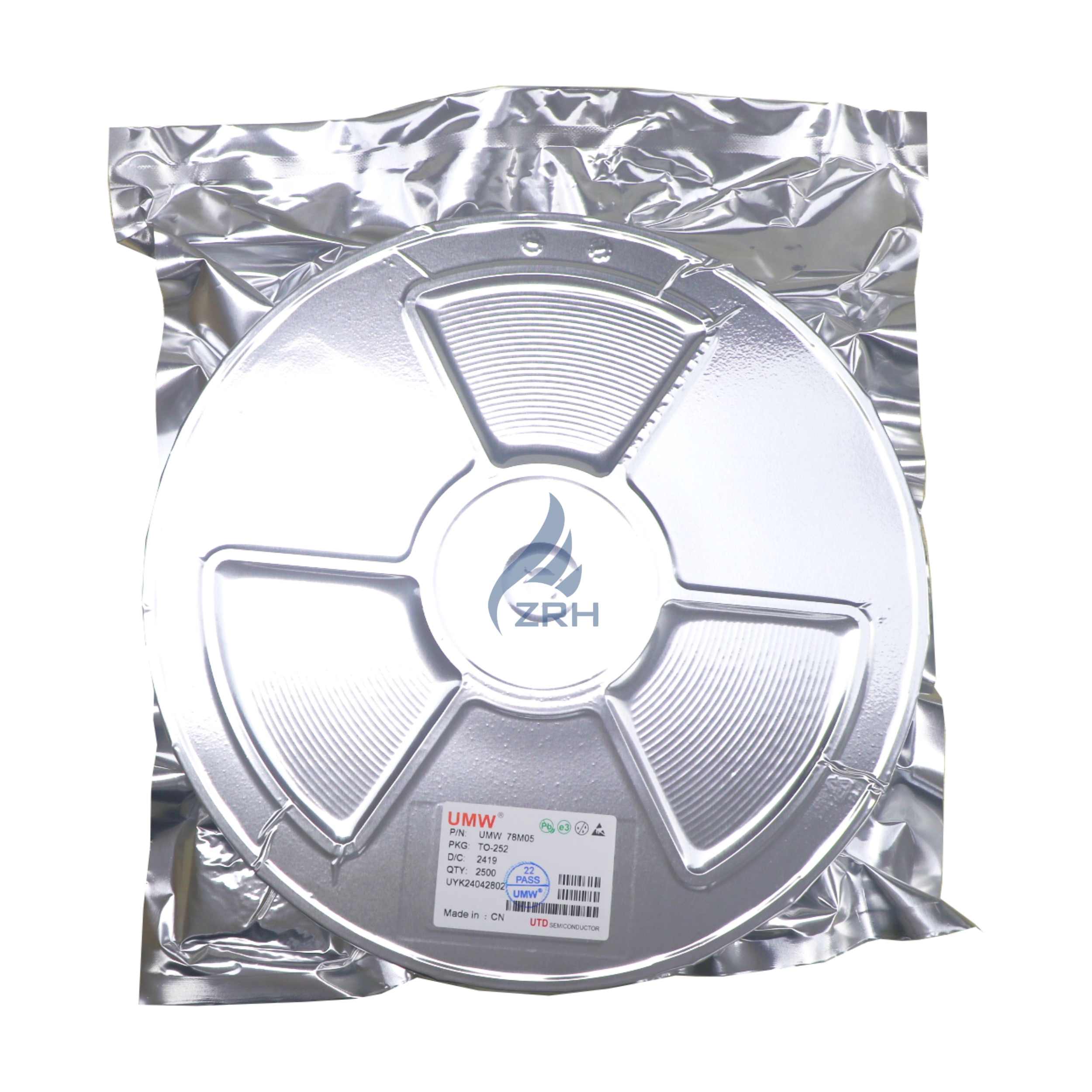 UMW 78M05 TO-252 2419+ One-stop Purchase from Trustworthy Electronic Parts Distributor - 图片 3