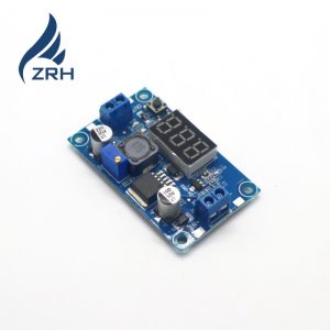 DC-DC Adjustable Regulated Power Supply Module LM2596 Regulated Voltage Module with Voltmeter with Calibration