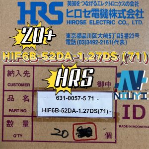 HRS  HIF6B-52DA-1.27DS(71)  CONNECTOR  10+ One-stop Purchase from Trustworthy Electronic Parts Distributor