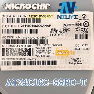 MICROCHIP AT24C16C-SSPD-T SOP-8 20+ One-stop Purchase from Trustworthy Electronic Parts Distributor