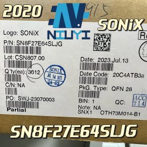 SONIX  SN8F27E64SLJG QFN-28 23+ One-stop Purchase from Trustworthy Electronic Parts Distributor