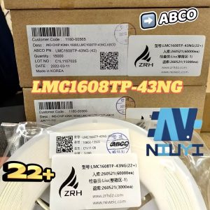 ABCO LMC1608TP-43NG SMD-1608 21+ One-stop Purchase from Trustworthy Electronic Parts Distributor